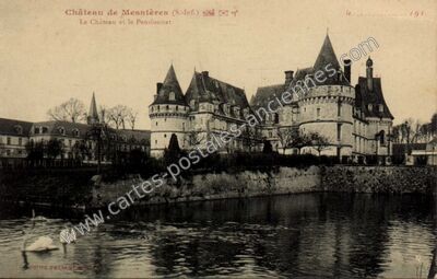 Carte postale ancienne Mesnieres — Mesnières-en-Bray (Seine-Maritime)