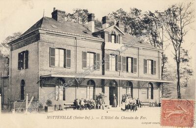 Carte postale ancienne Motteville