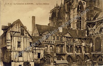 Carte postale ancienne Cathedrale de Rouen — Rouen (Seine-Maritime)