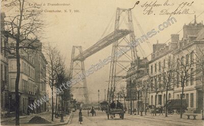 Carte postale ancienne Le Pont à Transbordeur — Rouen (Seine-Maritime)