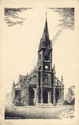 Carte postale ancienne Eglise S' Sever — Rouen (Seine-Maritime)