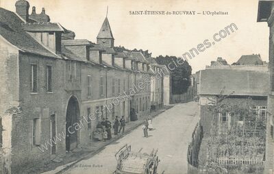 Carte postale ancienne L'Orphelinat — Saint-Étienne-du-Rouvray (Seine-Maritime)