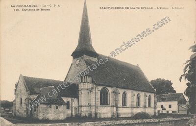 Carte postale ancienne Saint-Pierre-de-Manneville