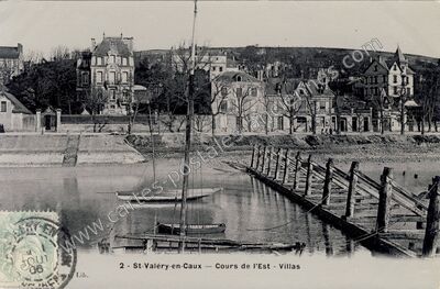 Carte postale ancienne Saint-Valery-en-Caux