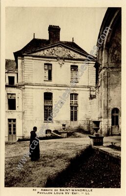 Carte postale ancienne Saint-Wandrille-Rançon