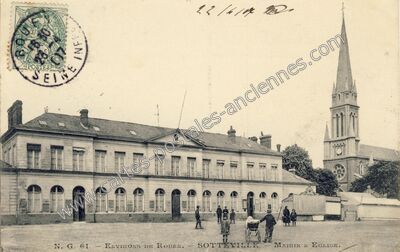 Carte postale ancienne Sotteville — Sotteville-lès-Rouen (Seine-Maritime)