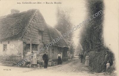 Carte postale ancienne Sotteville-sur-Mer