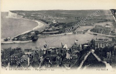 Carte postale ancienne Le Treport Mers — Le Tréport (Seine-Maritime)