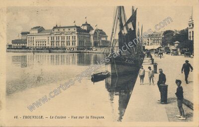 Carte postale ancienne Trouville — Trouville-Alliquerville (Seine-Maritime)