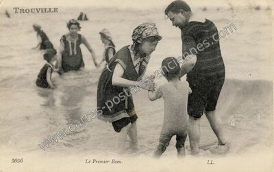 Carte postale ancienne Trouville — Trouville-Alliquerville (Seine-Maritime)