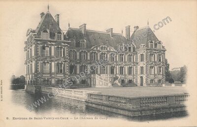 Carte postale ancienne Chateau de Cany — Cany-Barville (Seine-Maritime)