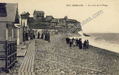 Carte postale ancienne Quiberville