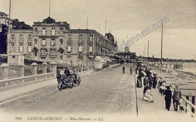 Carte postale ancienne Nice-Havrais — Sainte-Adresse (Seine-Maritime)