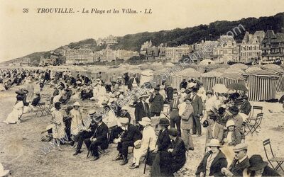Carte postale ancienne Trouville — Trouville-Alliquerville (Seine-Maritime)