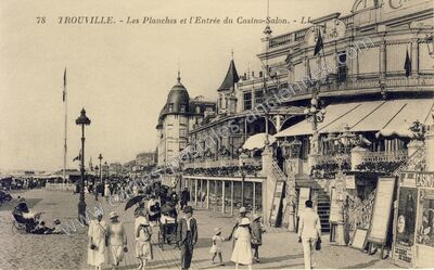 Carte postale ancienne Trouville — Trouville-Alliquerville (Seine-Maritime)