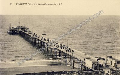 Carte postale ancienne Trouville — Trouville-Alliquerville (Seine-Maritime)
