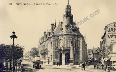 Carte postale ancienne Trouville — Trouville-Alliquerville (Seine-Maritime)
