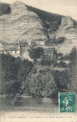 Carte postale ancienne St Adrein — Bosc-Guérard-Saint-Adrien (Seine-Maritime)