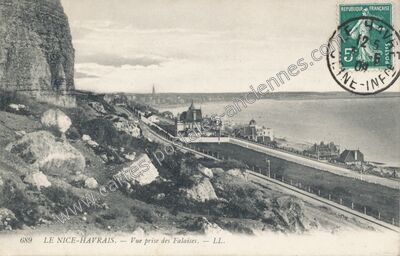 Carte postale ancienne Nice Havrais — Sainte-Adresse (Seine-Maritime)