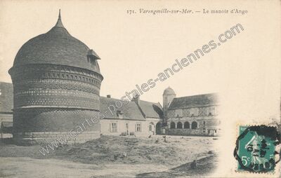Carte postale ancienne Le manoir d'Ango — Varengeville-sur-Mer (Seine-Maritime)