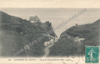 Carte postale ancienne Gorge de Varengeville-sur-Mer — Varengeville-sur-Mer (Seine-Maritime)
