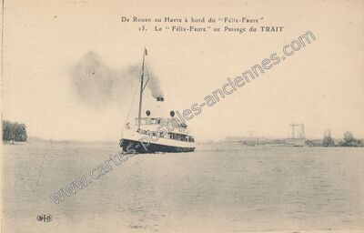 Carte postale ancienne Le Trait