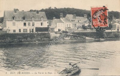 Carte postale ancienne Le Val de la Haye — Val-de-la-Haye (Seine-Maritime)