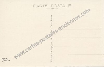 Carte postale ancienne Arriere La Cigogne — Rouen (Seine-Maritime)
