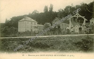 Carte postale ancienne Rimoron — Breux-Jouy (Essonne)
