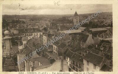 Carte postale ancienne Corbeil — Corbeil-Essonnes (Essonne)