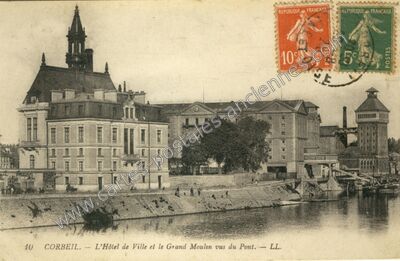 Carte postale ancienne Corbeil — Corbeil-Essonnes (Essonne)