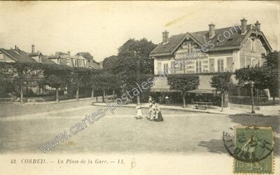 Carte postale ancienne Corbeil — Corbeil-Essonnes (Essonne)