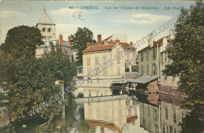 Carte postale ancienne Corbeil — Corbeil-Essonnes (Essonne)