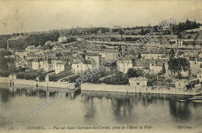 Carte postale ancienne Corbeil — Corbeil-Essonnes (Essonne)