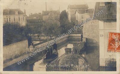 Carte postale ancienne Corbeil — Corbeil-Essonnes (Essonne)
