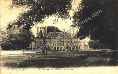Carte postale ancienne Chateau de Courances — Courances (Essonne)