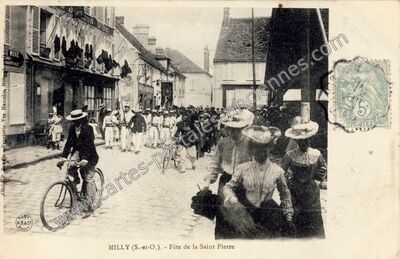 Carte postale ancienne Milly — Milly-la-Forêt (Essonne)