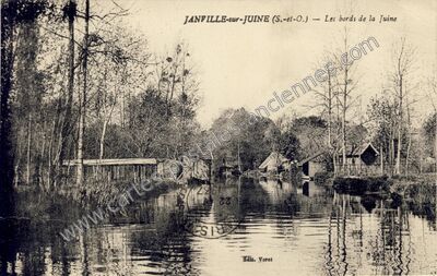 Carte postale ancienne Janville-sur-Juine