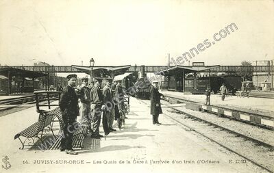 Carte postale ancienne Juvisy-sur-Orge