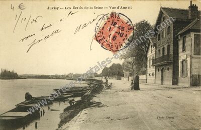 Carte postale ancienne Juvisy — Juvisy-sur-Orge (Essonne)