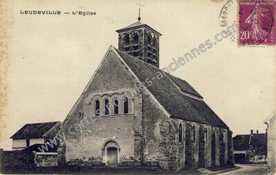 Carte postale ancienne Leudeville
