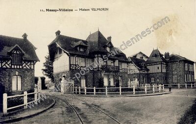 Carte postale ancienne Massy Villaine — Massy (Essonne)