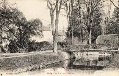 Carte postale ancienne Milly — Milly-la-Forêt (Essonne)