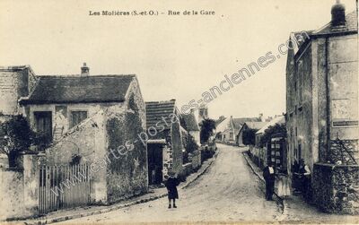 Carte postale ancienne Les Molières