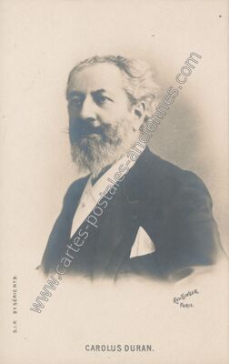 Carte postale ancienne Carolus Duran — Montgeron (Essonne)