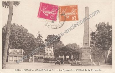 Carte postale ancienne Foret de Senart — Montgeron (Essonne)