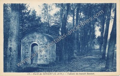 Carte postale ancienne Foret de Senart — Montgeron (Essonne)