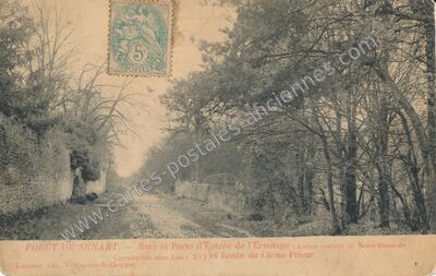 Carte postale ancienne Foret de Senart — Montgeron (Essonne)
