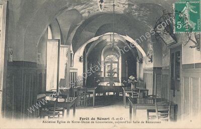 Carte postale ancienne Foret de Senart — Montgeron (Essonne)