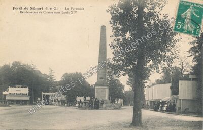 Carte postale ancienne Foret de Senart — Montgeron (Essonne)